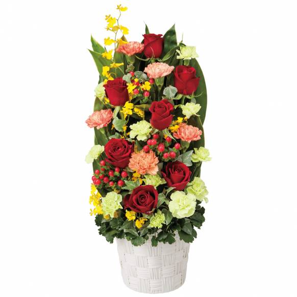 花キューピット加盟店 店舗名：花のいまい
フラワーギフト商品番号：512500
商品名：アレンジメント